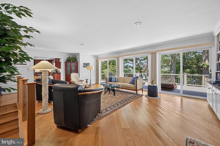 Beautiful waterfront on nearly 7 acres. Spacious composite deck - photo 9
