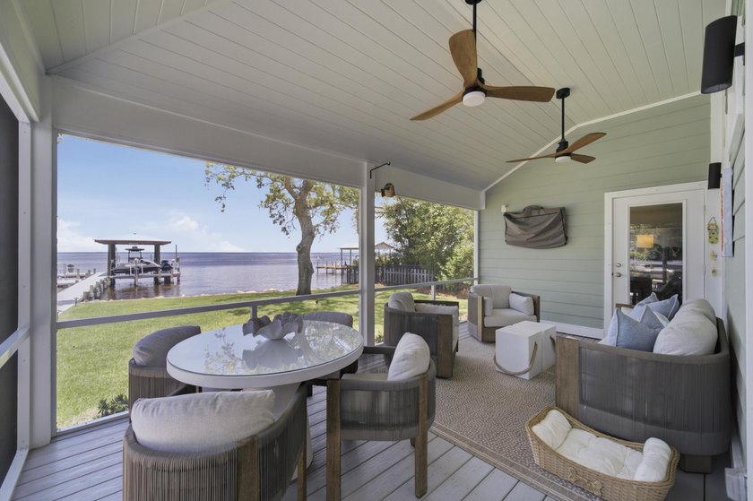 Beautifully remodeled coastal home featuring a private dock - photo 10