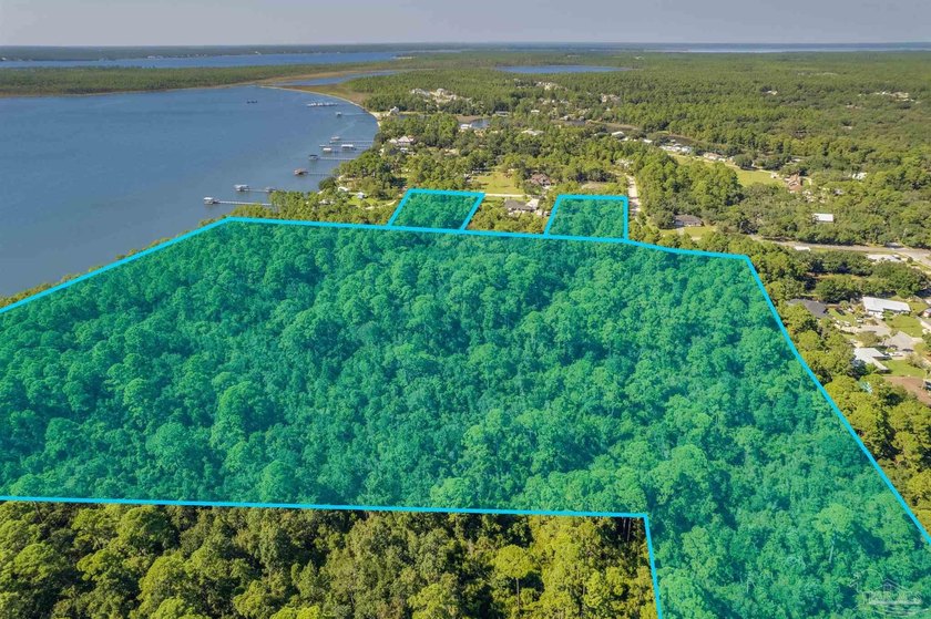 Rare opportunity! This 30.81-acre property along Perdido Bay in - photo 11