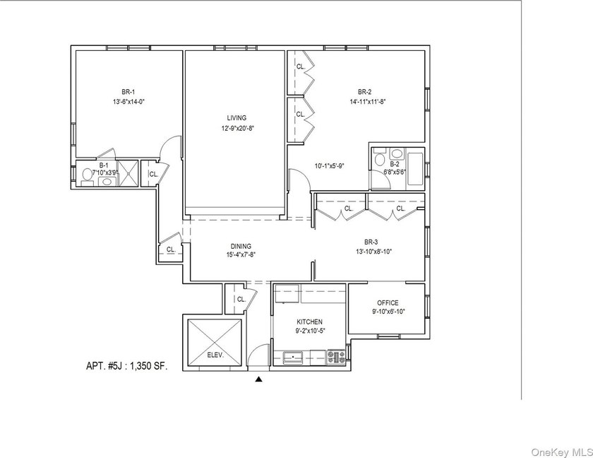 Forest Hills South * 1350 SF *Rare 3BR/2BATH* Ultimate Blank - photo 2