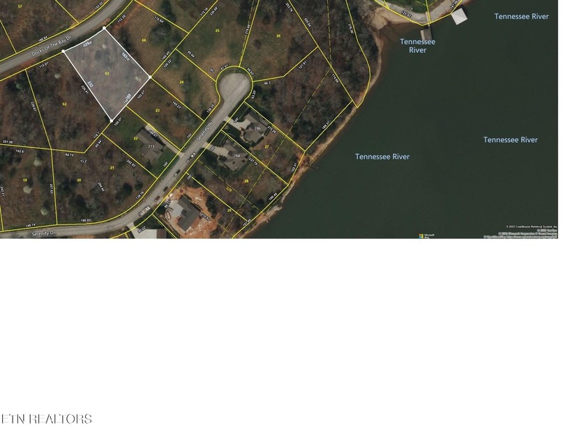 : This is a very easy build lot in the Docks at Caney Creek - photo 8