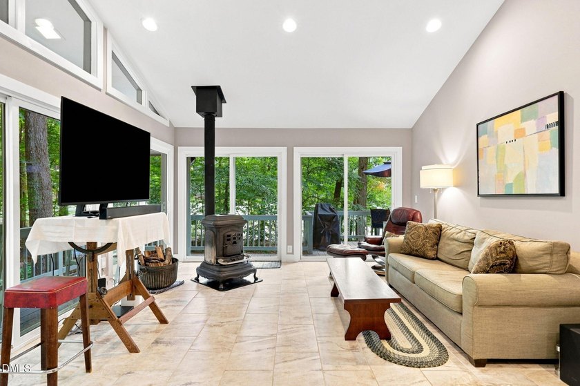 Set on two lots totaling 1.3 acres with panoramic views of the - photo 22