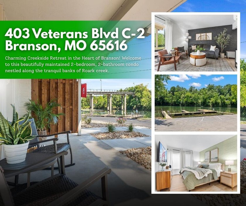 Charming Creekside Retreat in the Heart of Branson! Welcome to - photo 22