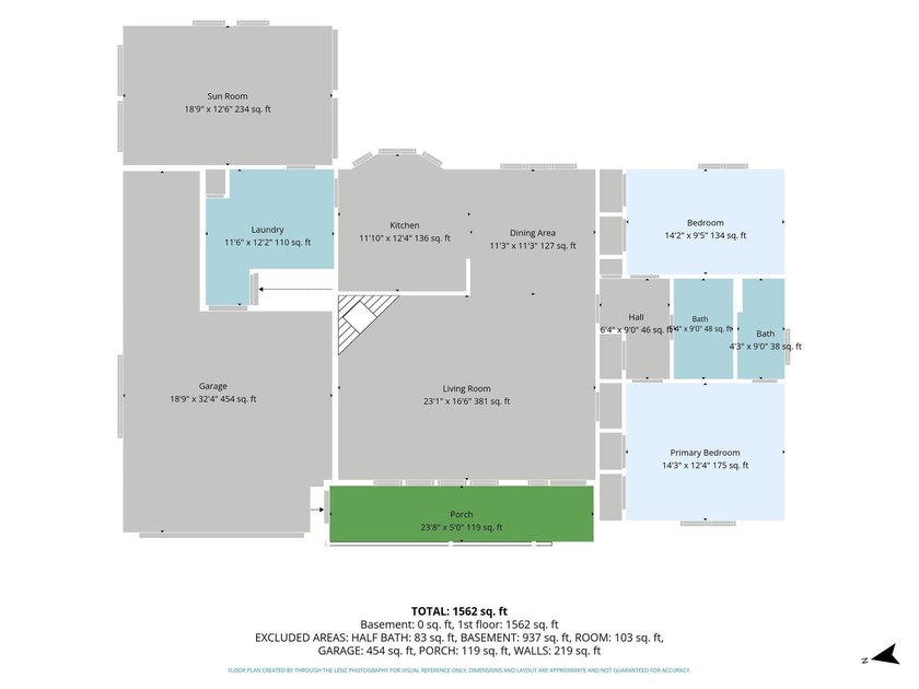 Classic, well-built ranch-style brick home w/ 2-car attached - photo 45