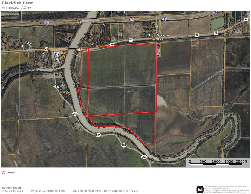This farm, totaling 606.5 acres, is comprised of four tracts - photo 24