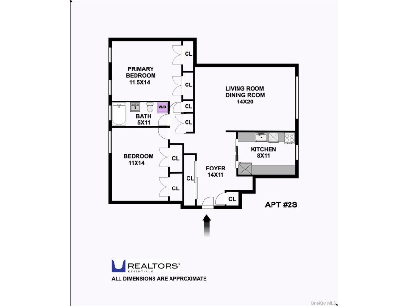 Welcome to this beautifully renovated 2-bedroom, 1-bath co-op - photo 29