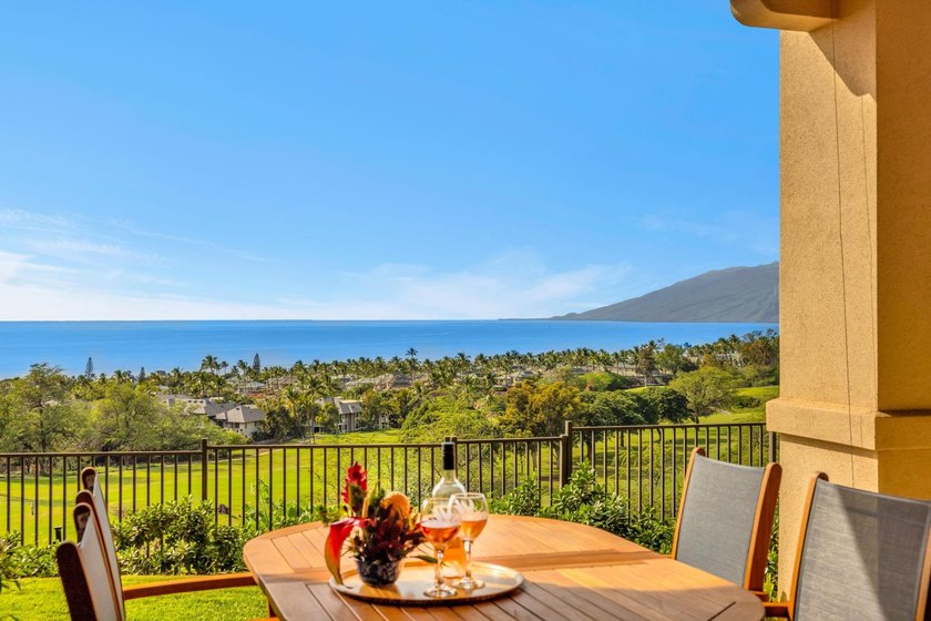 Keala O Wailea 5-103 offers panoramic Pacific Ocean views from - photo 5