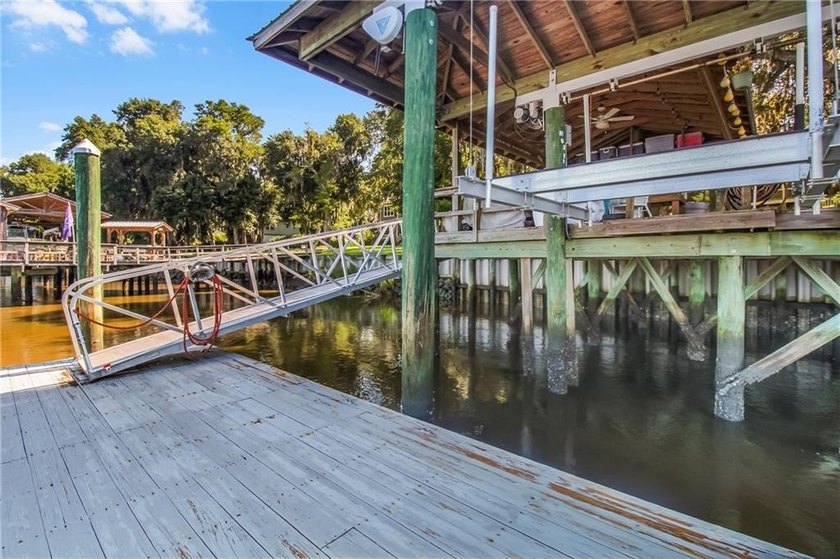 Private Deep Water Dock with Lift and Screened area. Nestled - photo 41