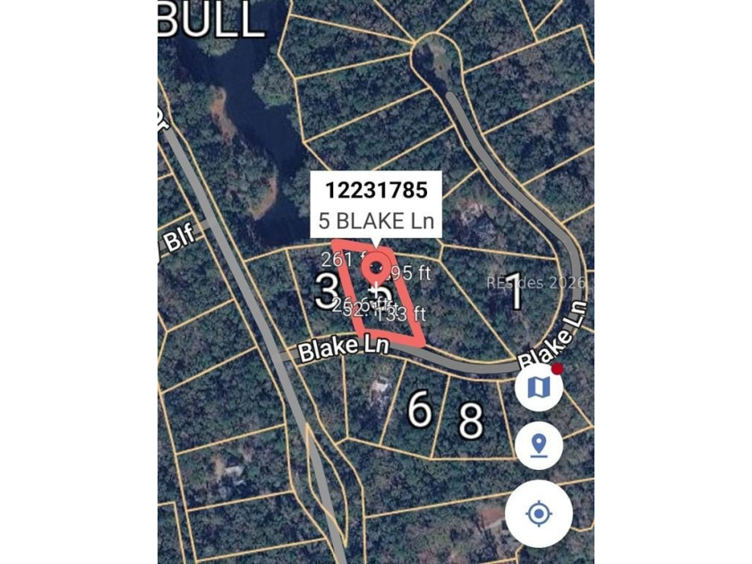 Bull Point Plantation, 1.11 acre wooded lot on Blake Lane offers - photo 2