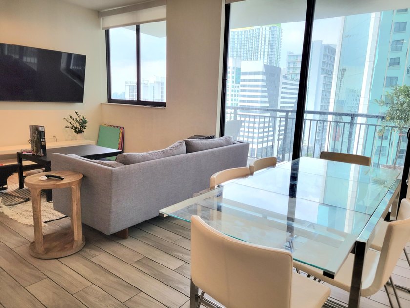 Fully furnished high floor at the desirable Mary Brickell - photo 4