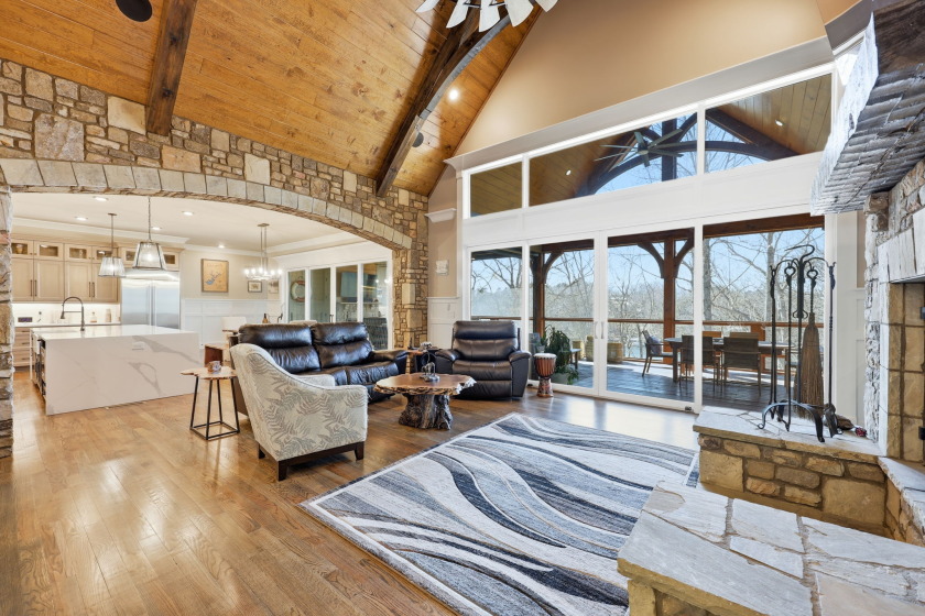 Custom waterfront retreat with private deep-water dock - photo 8