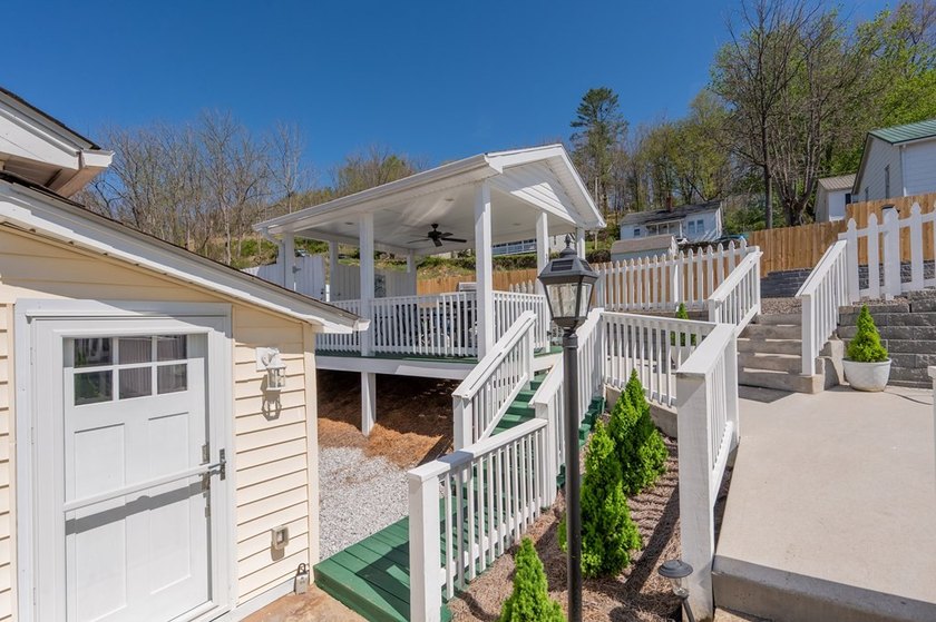 This adorable bungalow in the quaint town of Fries, Virginia is - photo 4