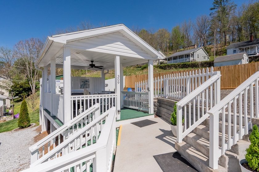 This adorable bungalow in the quaint town of Fries, Virginia is - photo 5