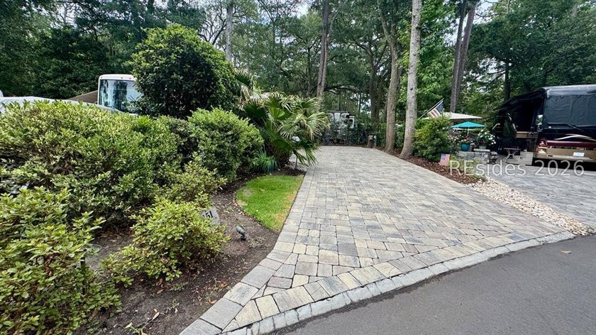 RV Lot #151 has a paver pad and can accommodate a 45' coach - photo 2