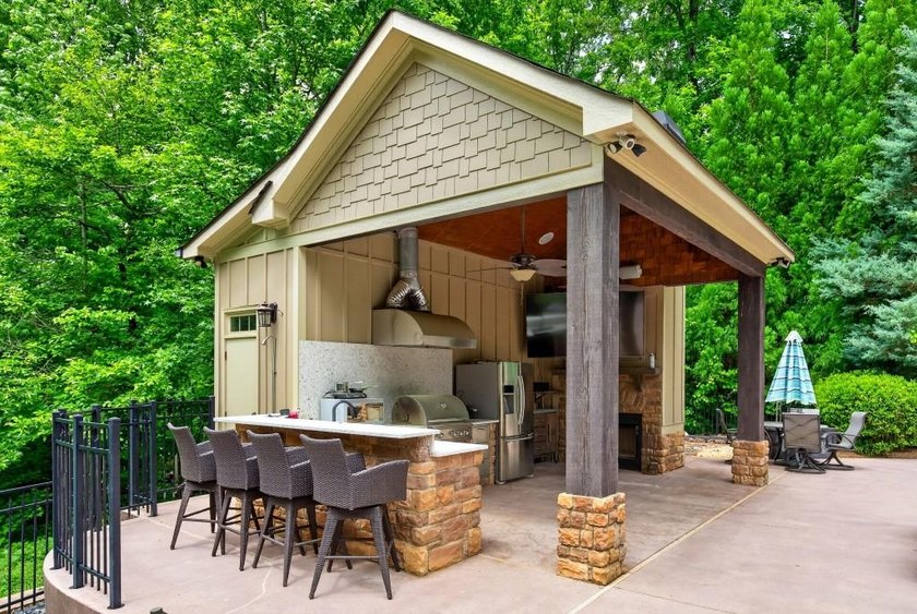 Drive up to your 4-bay garage and step into your own private - photo 17