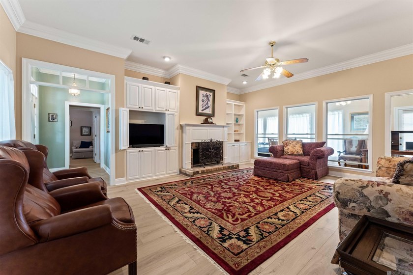 In-ground pool, wood-burning fireplace, boat port, sunroom - photo 5