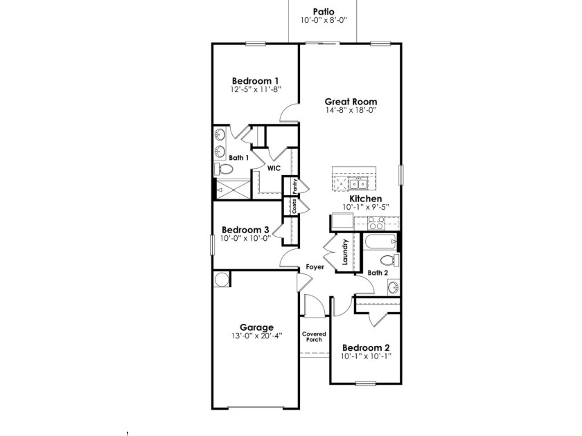 Charming 3-Bedroom Home with Open-Concept Living and Private - photo 2