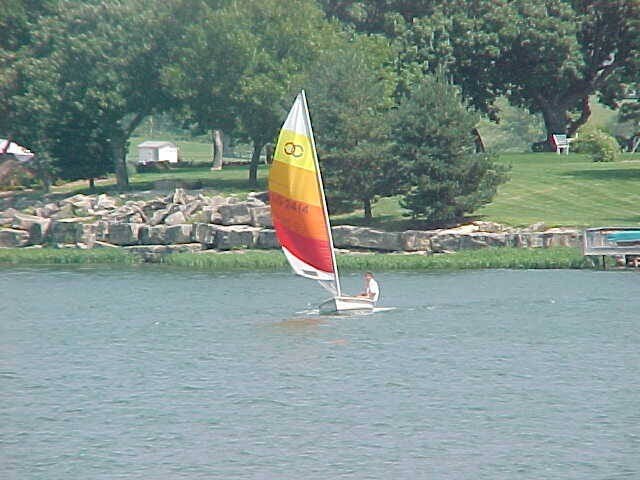 Lake Wabaunsee, in the heart of the Kansas Flint Hills, is a - photo 26