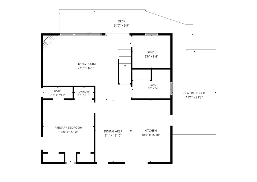 Main Level Floor Plan - photo 27