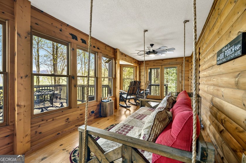 ~Long range mountain view log home perched on top of Walnut - photo 17