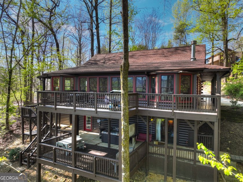 ~Long range mountain view log home perched on top of Walnut - photo 47