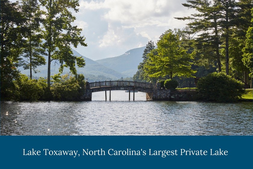 Perched high above Lake Toxaway, this exquisite new-construction - photo 22
