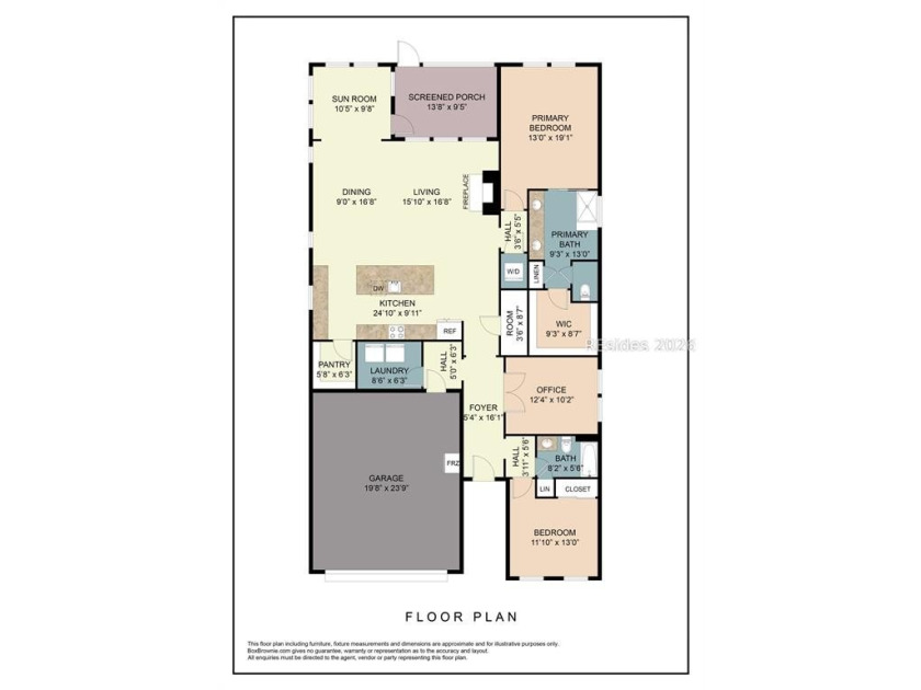 Built in 2021, this beautifully designed one-story home in Sun - photo 2