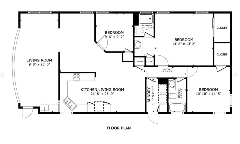 Move in Ready...This 1399 Sq ft home, has been well maintained - photo 3
