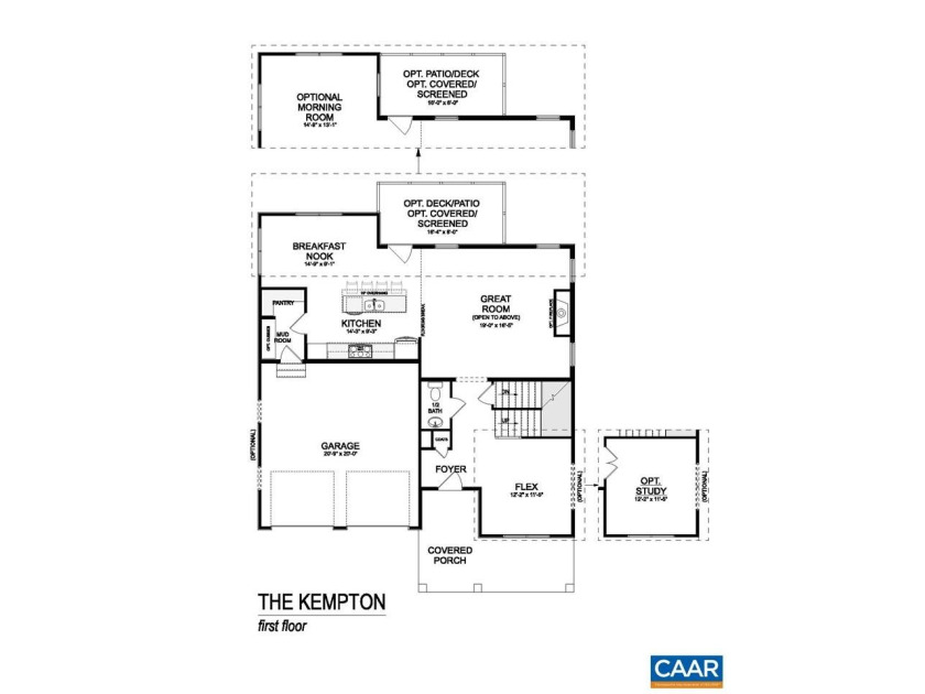 To be built. The Kempton single-family design features a - photo 18