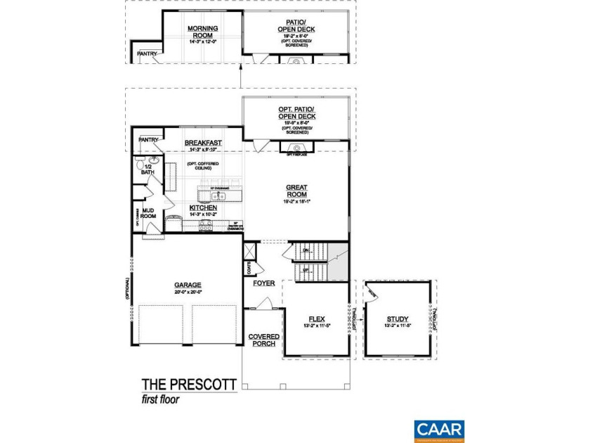 To be built. The Prescott single-family design in Old Trail - photo 25