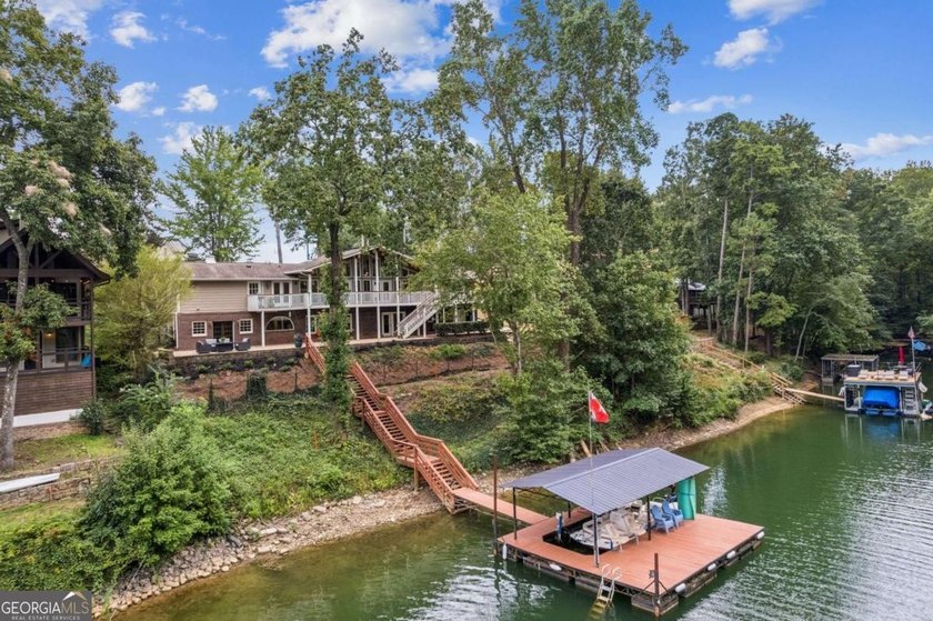 Rare SEWER Lot on Lake Lanier Private Dock + Custom Expansion - photo 48
