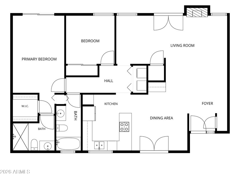 Welcome to this beautifully updated 2 bedroom, 2 bathroom - photo 31