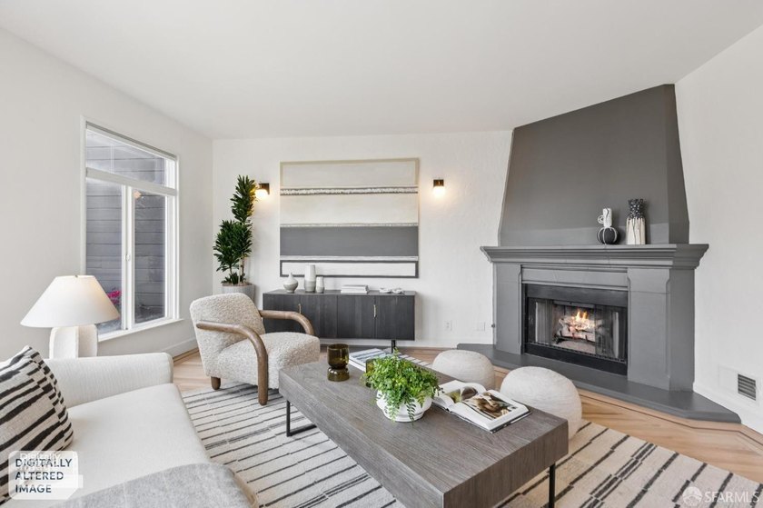 This gorgeous, light-filled home with wood floors throughout - photo 9