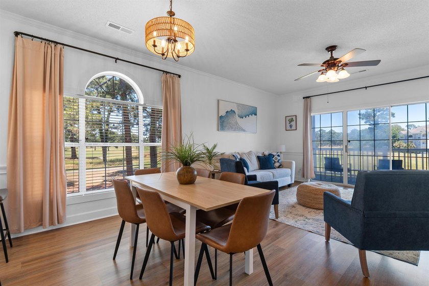 Peaceful golf course views, quiet second-floor location, and - photo 7
