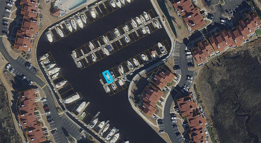This 35 ft. deeded boat slip is nestled within the gated marina - photo 15