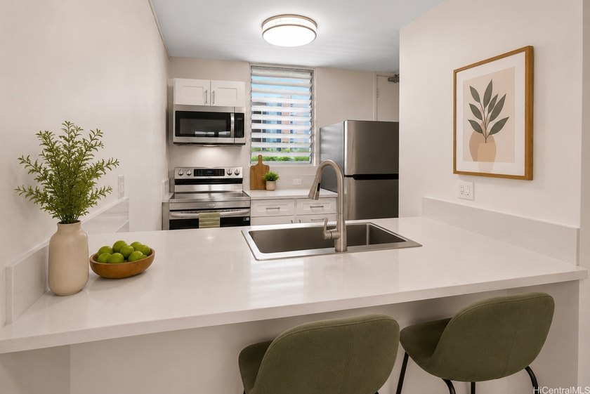 Step into this beautifully reimagined 2-bedroom, 1-bath - photo 2