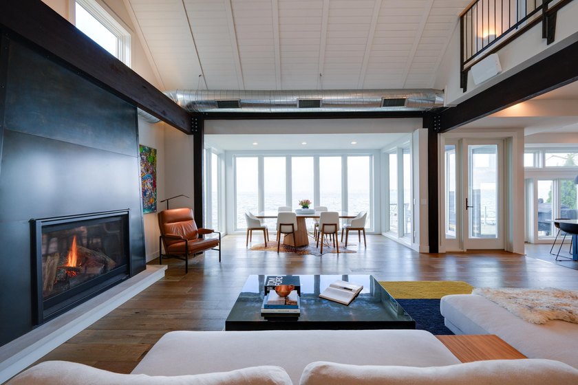 Lakefront luxury meets architectural distinction in this - photo 30