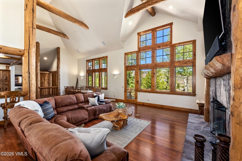 Overlooking open space and wildlife corridor and set in the - photo 5