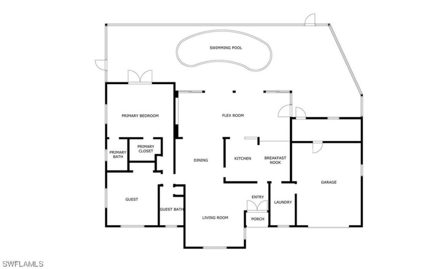 Location is key in this 2 bedroom (possible 3/3) 2 bath home - photo 5