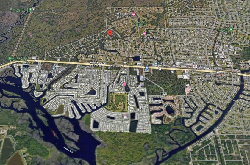 WARM MINERAL SPRINGS lot measures 80ft x 120ft or 9600 Sq Ft ( - photo 12