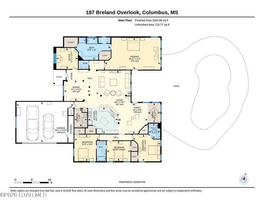 Nestled on approximately 1.5 beautifully landscaped acres in the - photo 49
