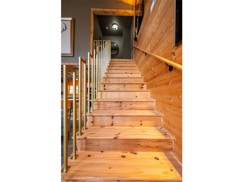 New custom log cabin on Sugar Mountain offering the perfect - photo 12