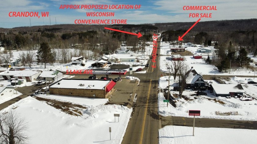 Prime corner location on main commercial corridor in Crandon - photo 3