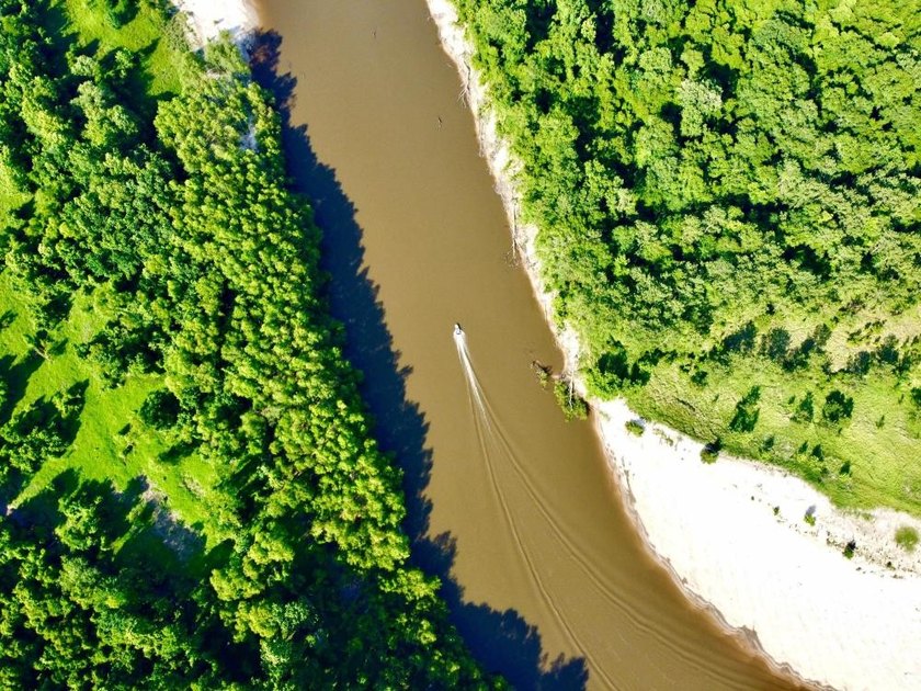 This diverse riverfront property is a rare find. Located between - photo 2