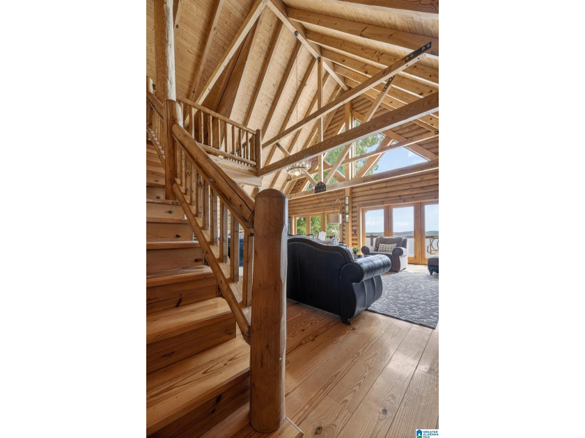 Experience refined lakefront living in this exceptional log - photo 22