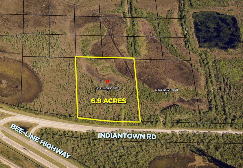 This 6.9 acre lot has an excellent location directly on - photo 3