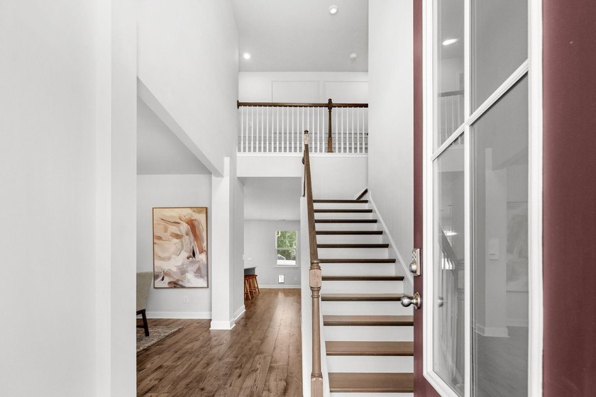 Situated on a large, premium lot that backs up to a private - photo 4