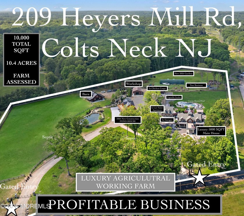 RARE. WATERFRONT, FARM ASSESSED; LUXURY AGRICULTURAL WORKING - photo 4