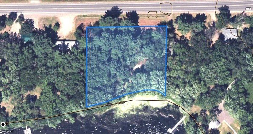 This 1.3-acre wooded lot offers 258 feet of pristine lakeshore - photo 16