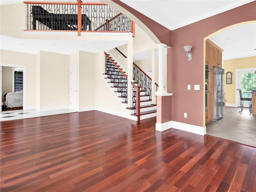 Nestled on a private and picturesque .83 acre lot set back from - photo 7